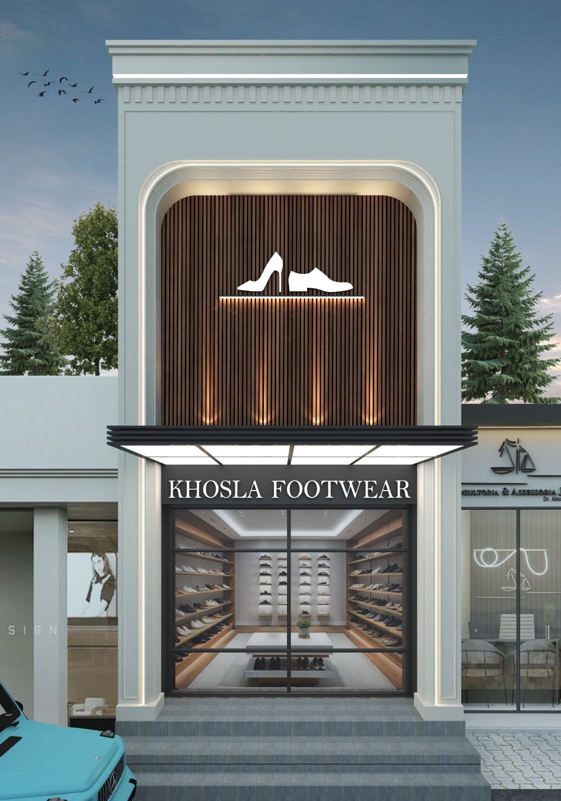 Shoe Studio — 15′ Front